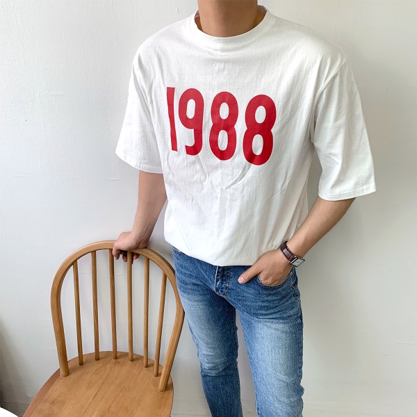 1988 반팔 티셔츠 (3 color)