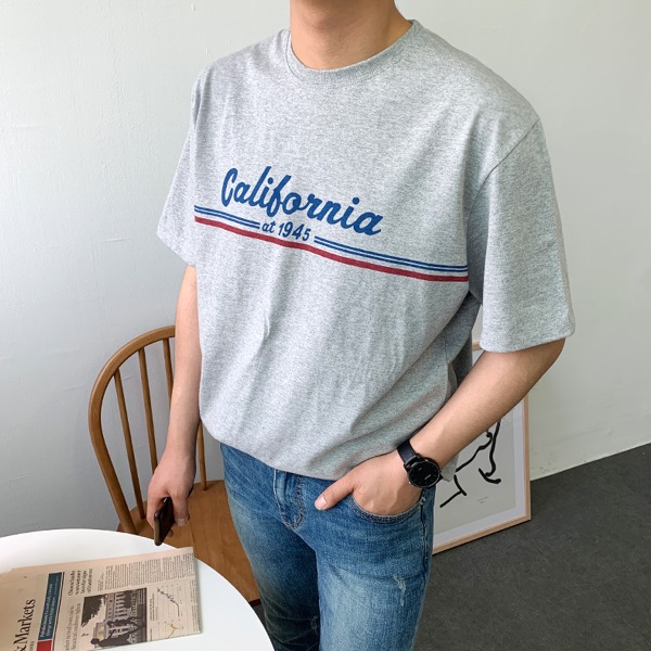 캘리포니아 나염 티셔츠 (3 color)